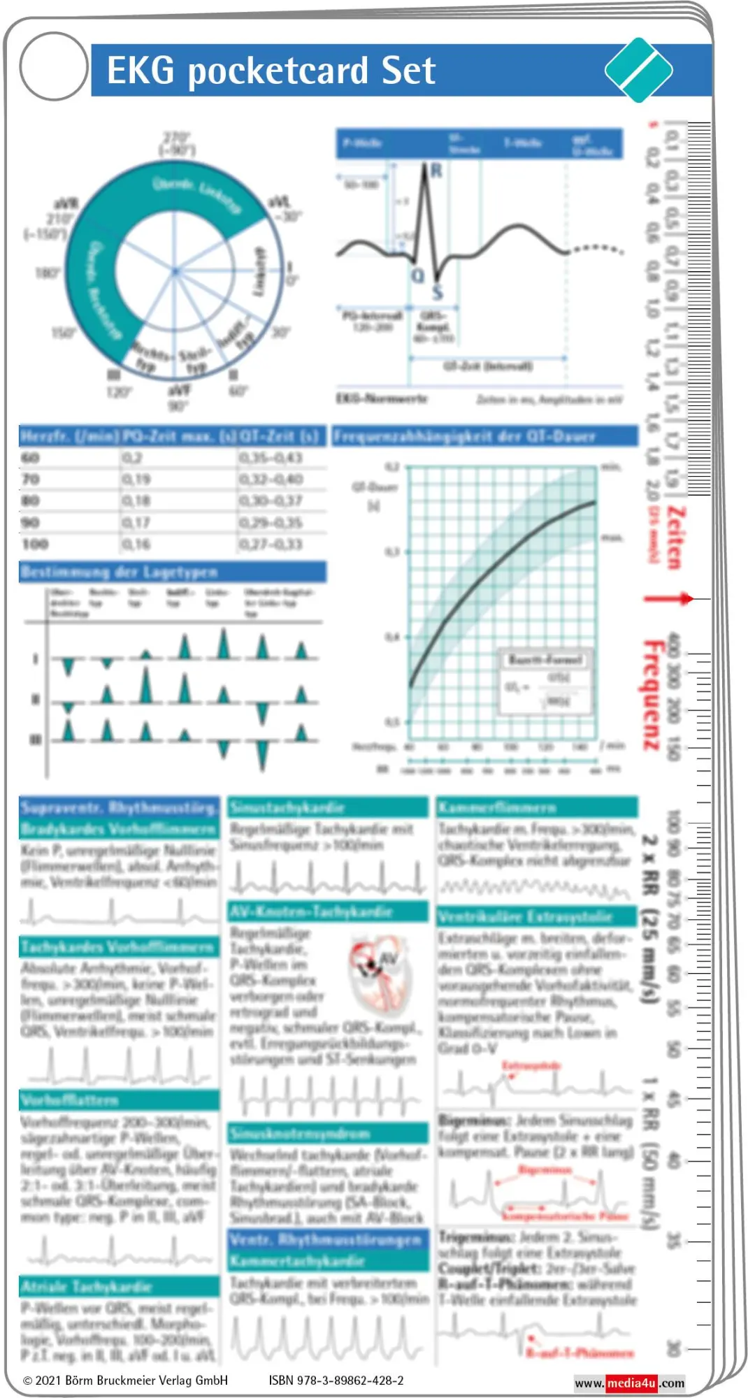 Cover: 9783898624282 | EKG pocketcard Set | Börm Bruckmeier Verlag GmbH | Taschenbuch | 7 S.