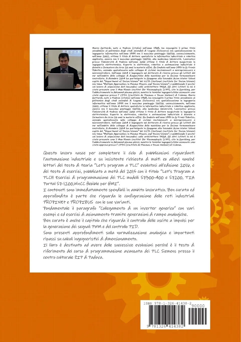 Rückseite: 9781326414382 | Advanced PLC programming | Marco Gottardo | Taschenbuch | Italienisch