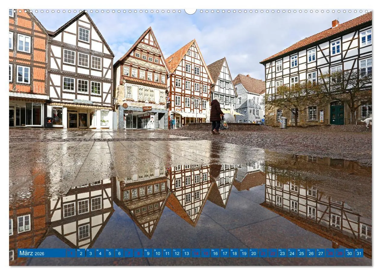 Bild: 9783457444382 | Romantisches RINTELN (Wandkalender 2026 DIN A2 quer), CALVENDO...