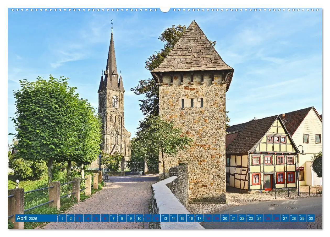 Bild: 9783457444382 | Romantisches RINTELN (Wandkalender 2026 DIN A2 quer), CALVENDO...