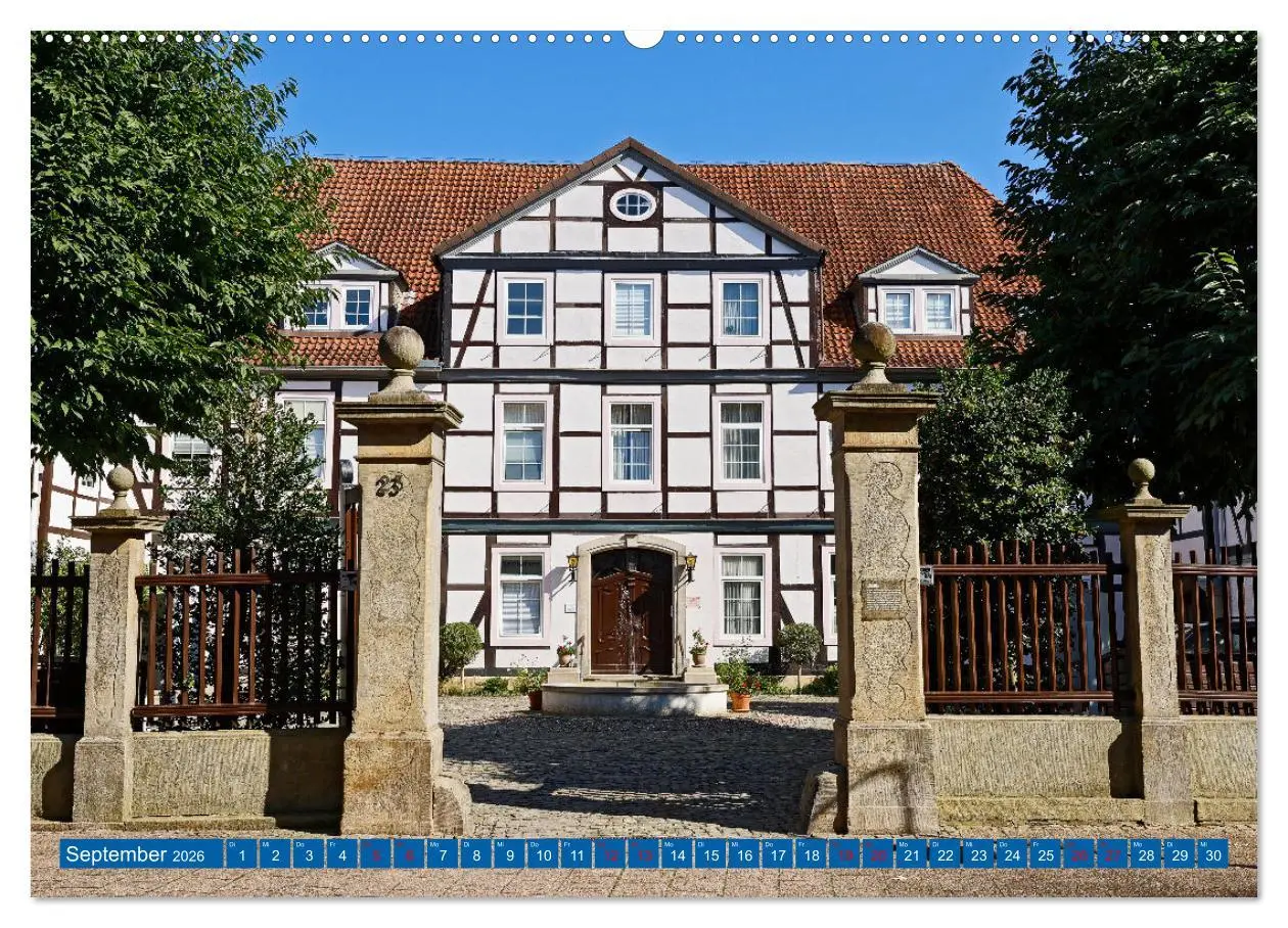 Bild: 9783457444382 | Romantisches RINTELN (Wandkalender 2026 DIN A2 quer), CALVENDO...
