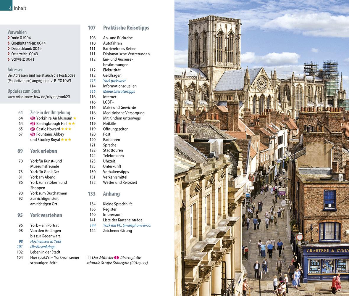 Bild: 9783831734382 | Reise Know-How CityTrip York | Anna Regeniter | Taschenbuch | 144 S.