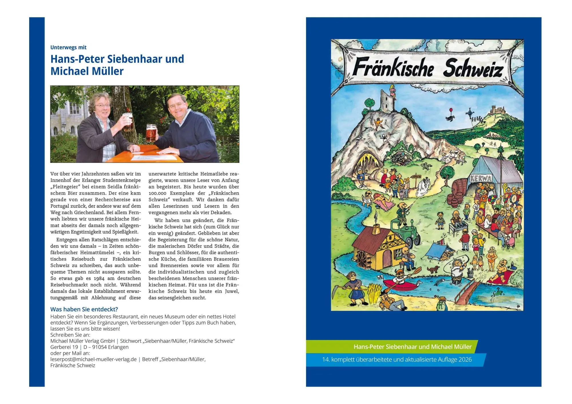 Bild: 9783966854382 | MICHAEL MÜLLER Reiseführer Fränkische Schweiz | Siebenhaar (u. a.)