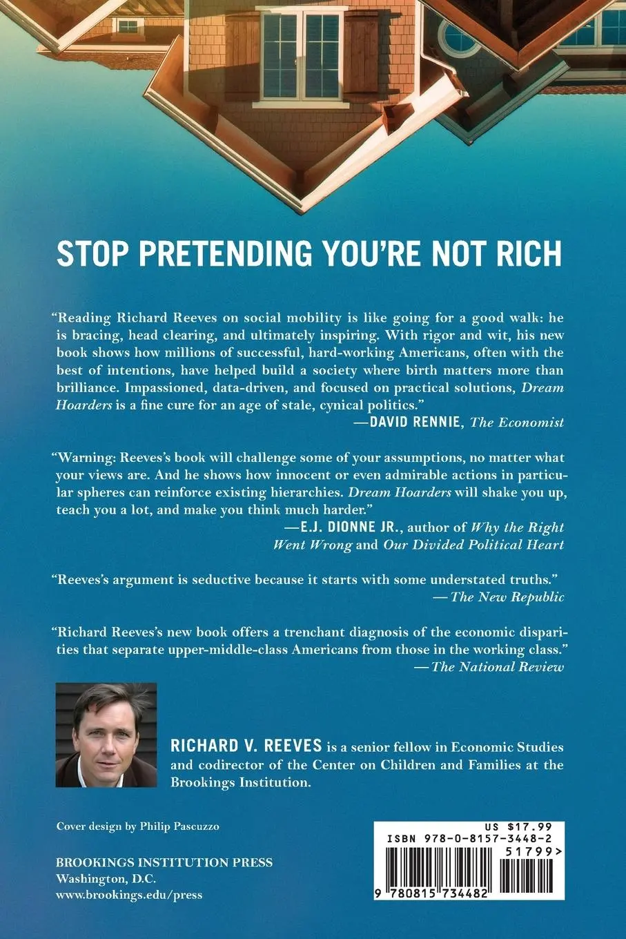 Rückseite: 9780815734482 | Dream Hoarders | Richard V. Reeves | Taschenbuch | Englisch | 2018