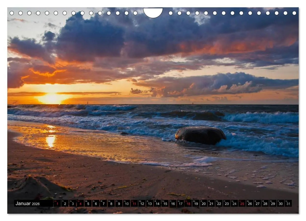Bild: 9783516074482 | Die Ostseeküste in Mecklenburg-Vorpommern (Wandkalender 2026 DIN A4...