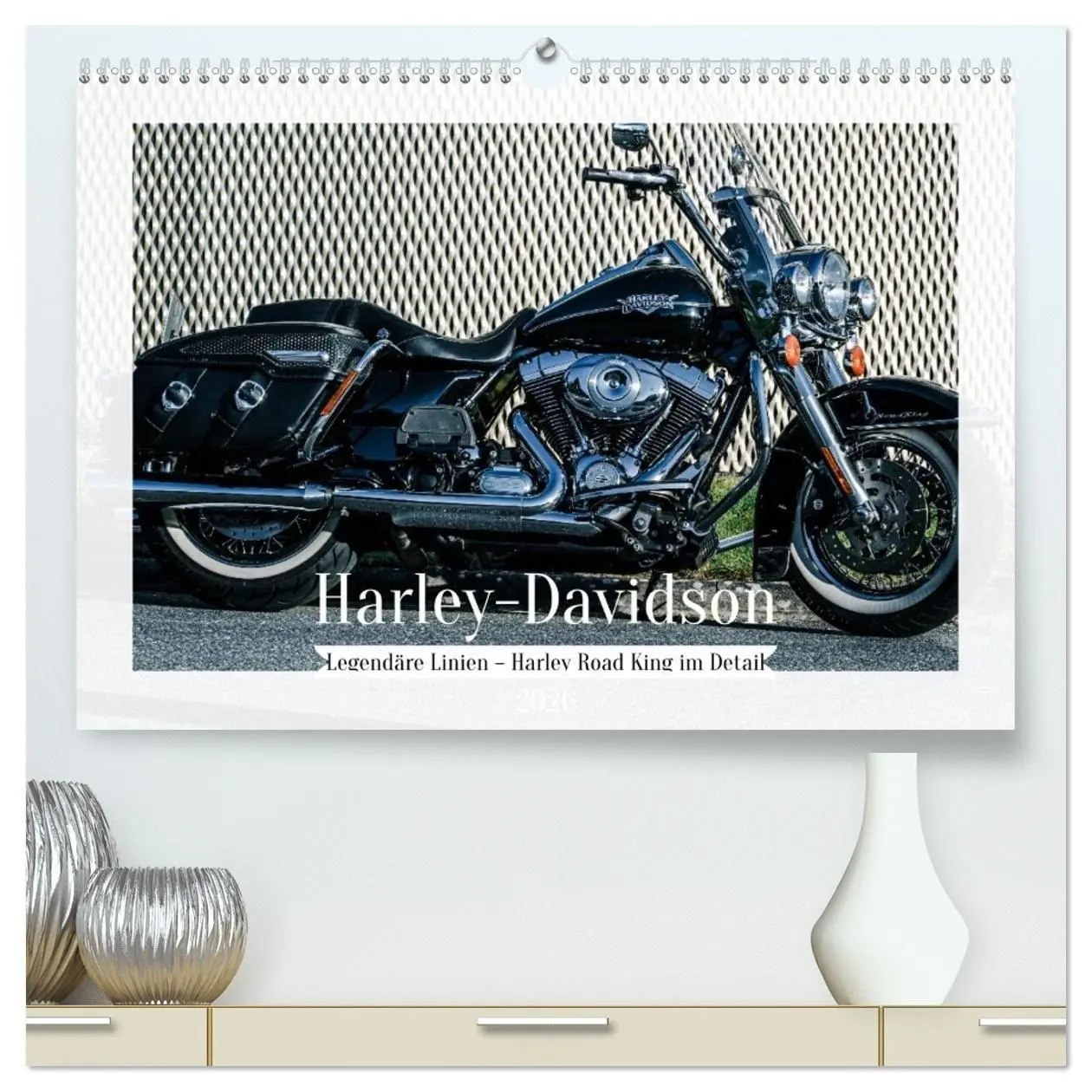 Cover: 9783516694482 | Legendäre Linien - Harley Road King im Detail (hochwertiger Premium...