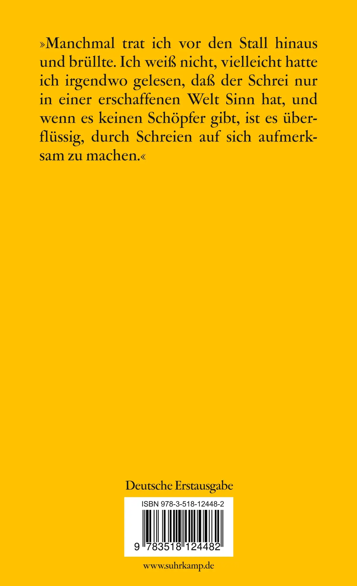 Rückseite: 9783518124482 | Eine Frau besorgen | Kriegsgeschichten | László Darvasi | Taschenbuch
