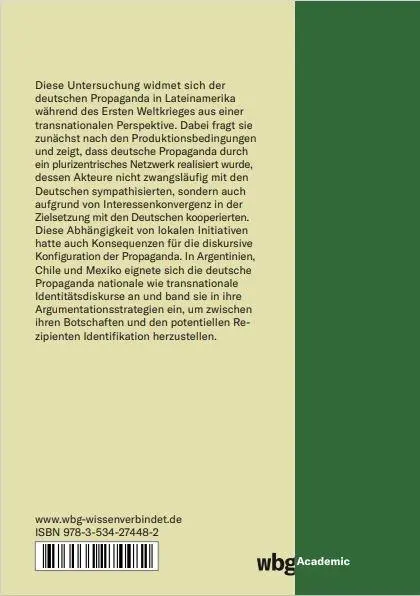 Rückseite: 9783534274482 | ¡A los Americanos! | Carla Russ | Buch | Historamericana | 326 S.