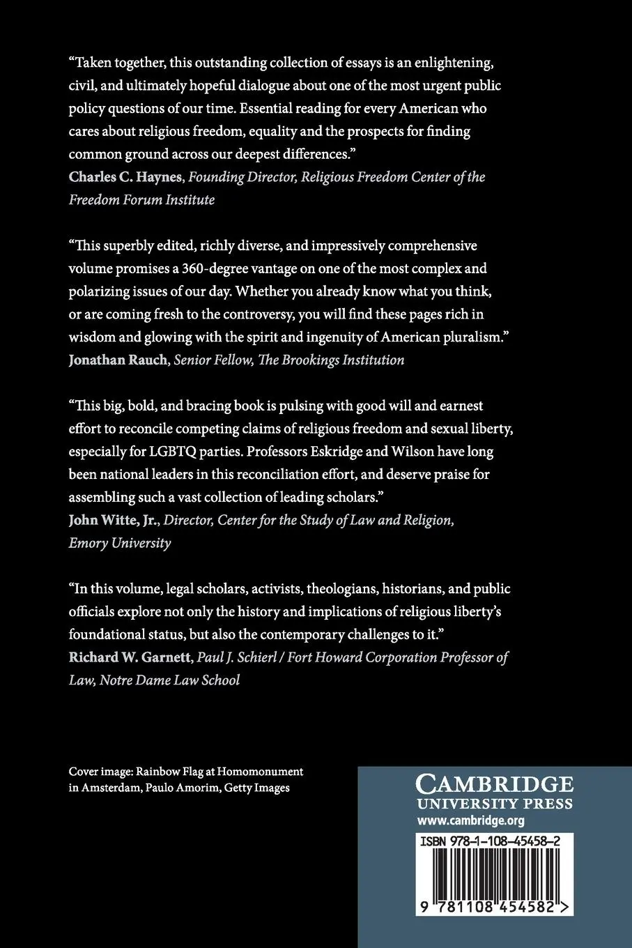 Rückseite: 9781108454582 | Religious Freedom, LGBT Rights, and the Prospects for Common Ground