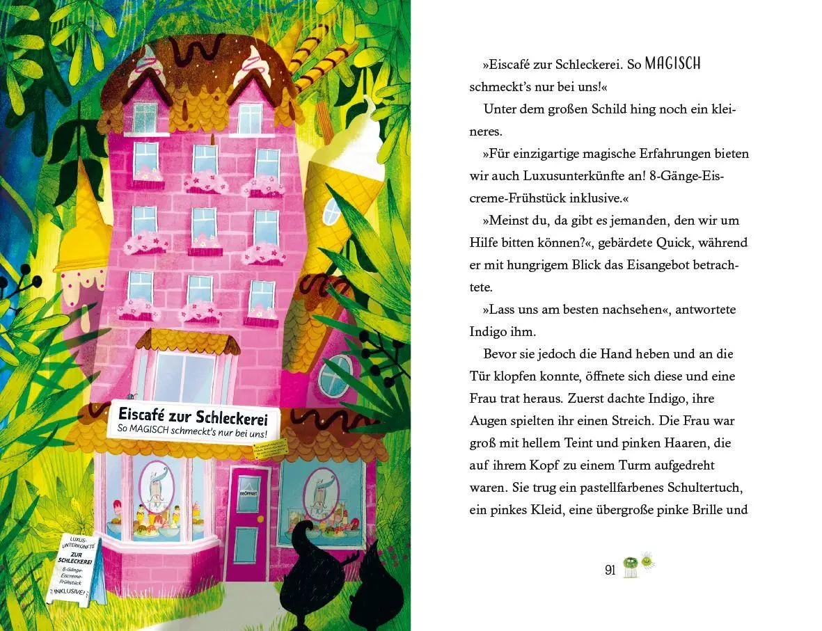 Bild: 9783423764582 | Indigo Wild - Mit Eis fängt man Monster | Pippa Curnick | Buch | 2024