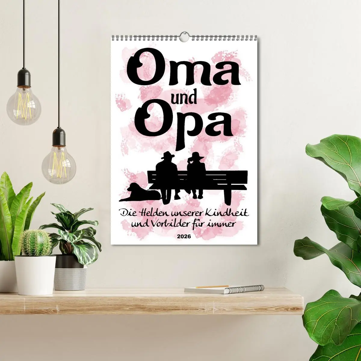 Bild: 9783516374582 | Oma und Opa, die Helden unserer Kindheit (Wandkalender 2026 DIN A3...