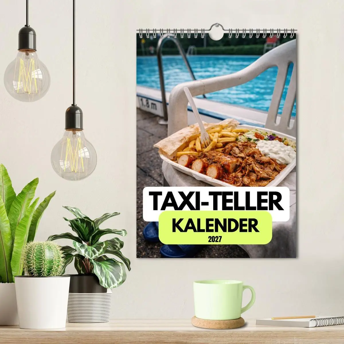 Bild: 9783516754582 | Taxi-Teller-Kalender (Wandkalender 2027 DIN A4 hoch), CALVENDO...