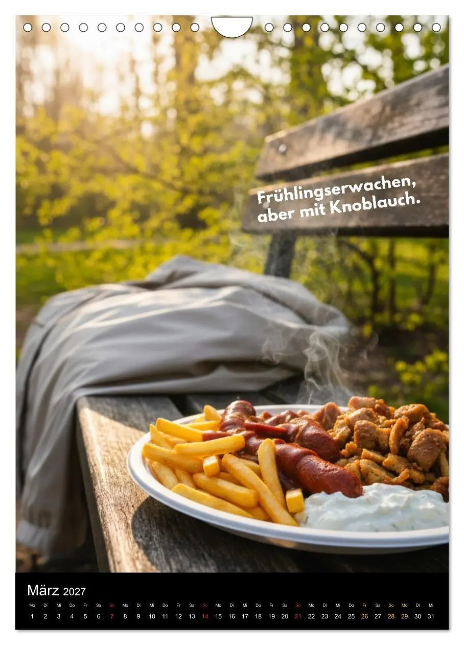 Bild: 9783516754582 | Taxi-Teller-Kalender (Wandkalender 2027 DIN A4 hoch), CALVENDO...