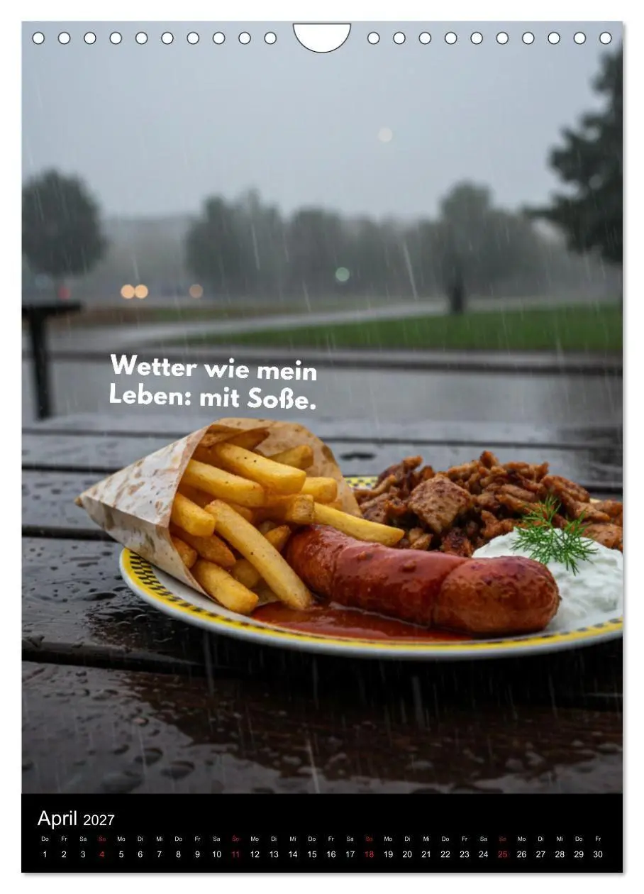 Bild: 9783516754582 | Taxi-Teller-Kalender (Wandkalender 2027 DIN A4 hoch), CALVENDO...