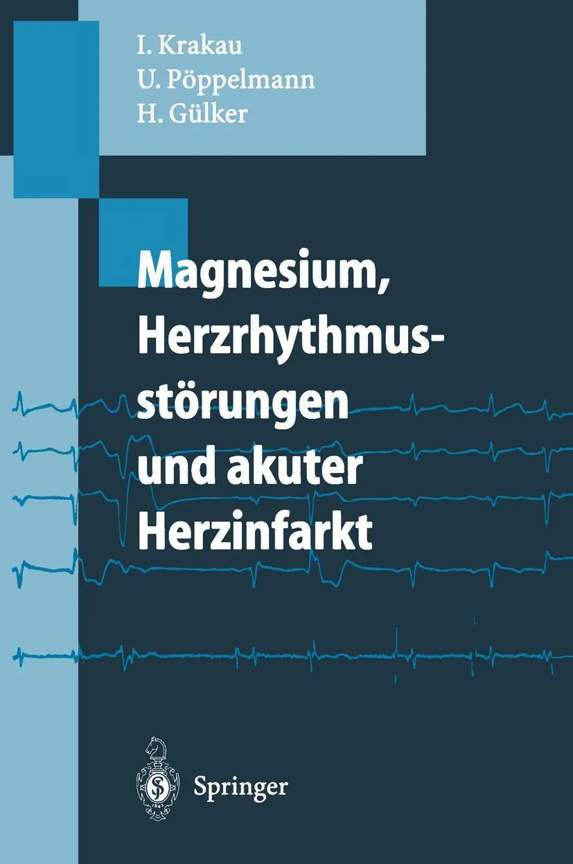 Cover: 9783540584582 | Magnesium, Herzrhythmusstörungen und akuter Herzinfarkt | Taschenbuch