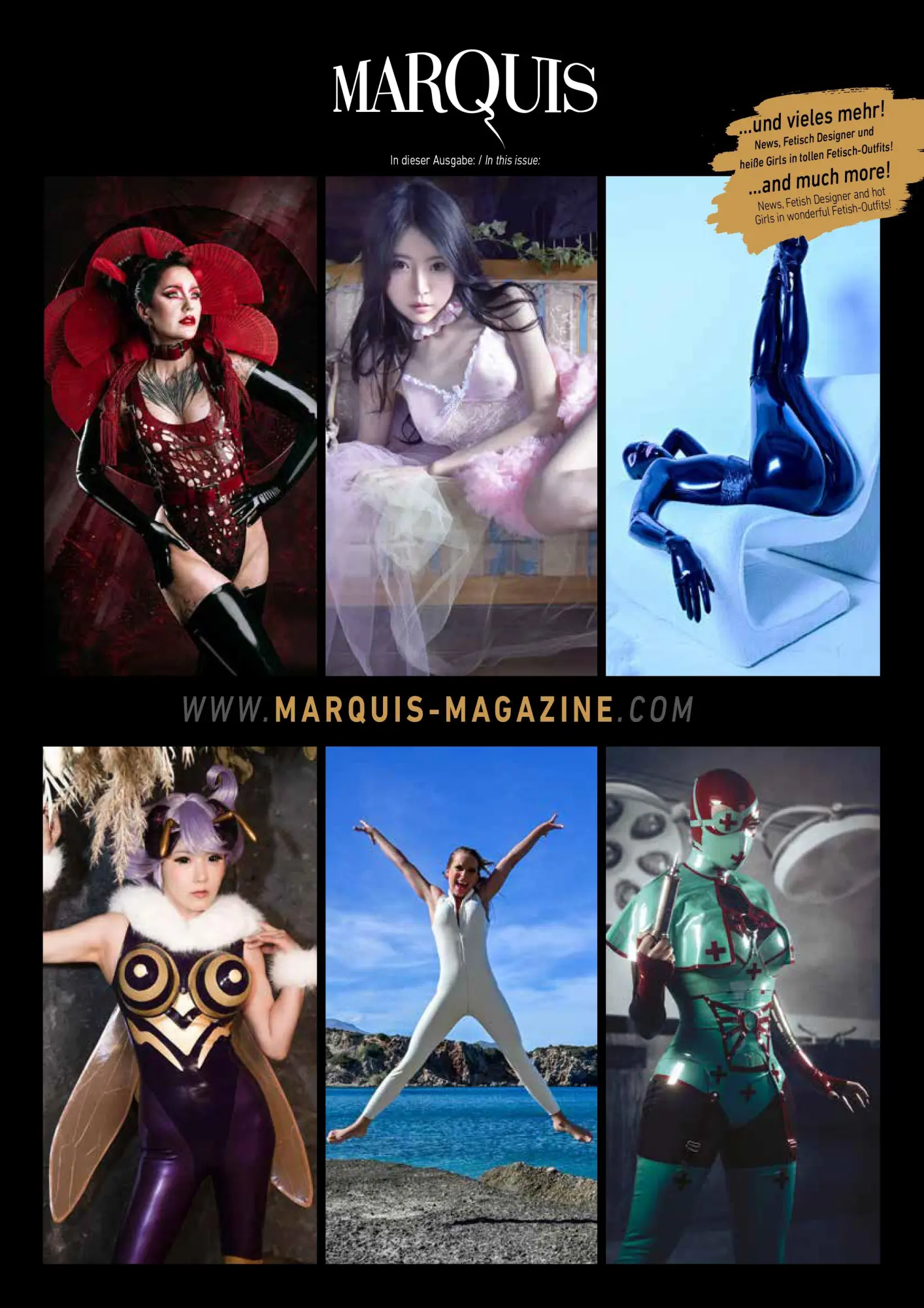 Bild: 9783866084582 | MARQUIS Magazine No. 89 - Fetish, Fashion, Latex &amp; Lifestyle --...
