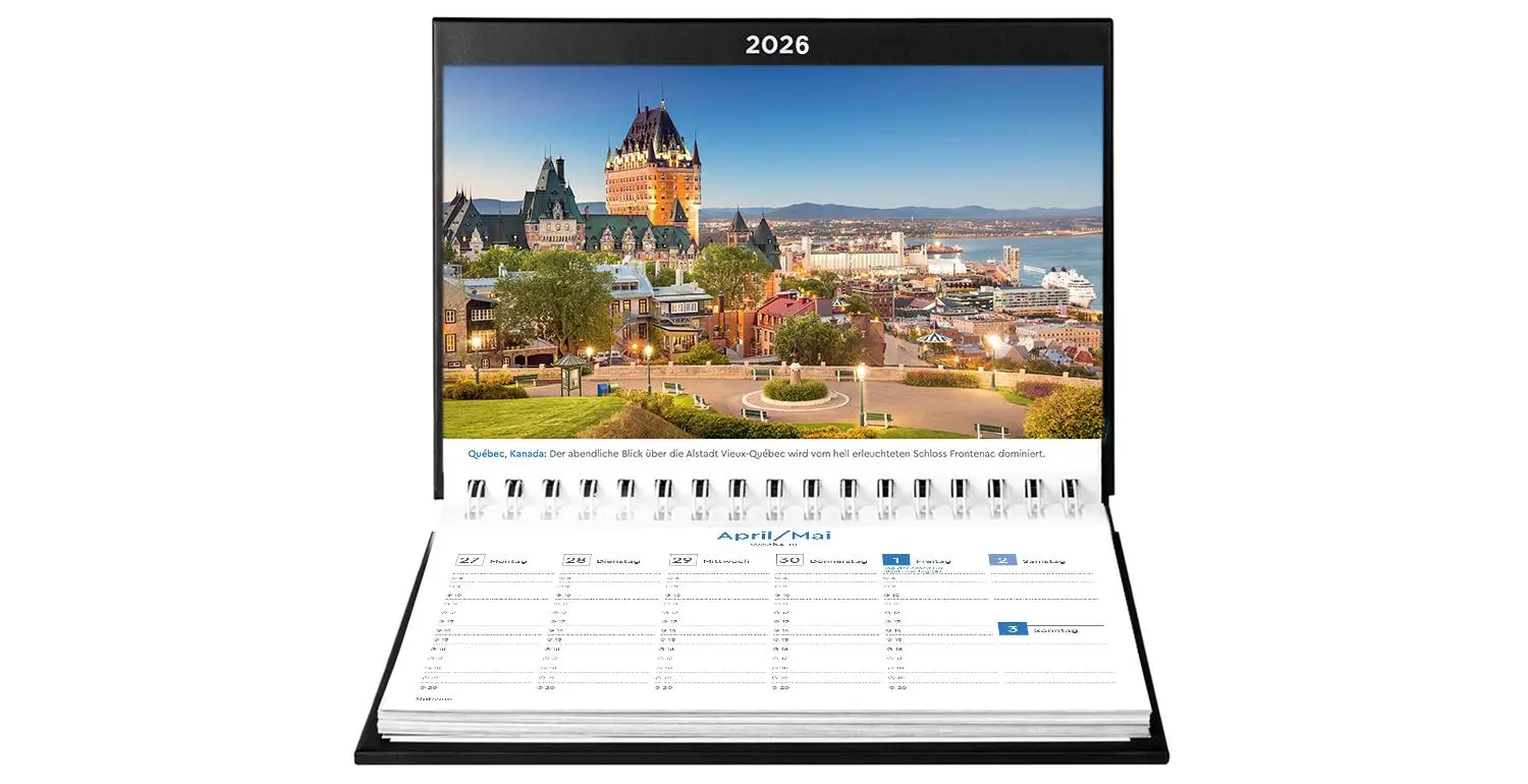 Bild: 9783965914582 | Weltreise - KUNTH Tischkalender 2026 | Kalender | 54 S. | Deutsch