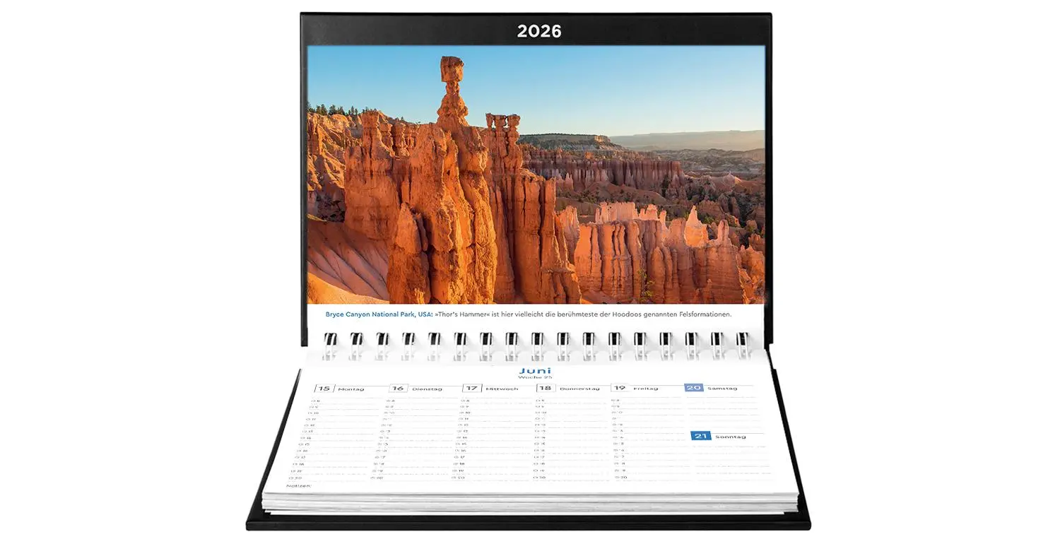 Bild: 9783965914582 | Weltreise - KUNTH Tischkalender 2026 | Kalender | 54 S. | Deutsch