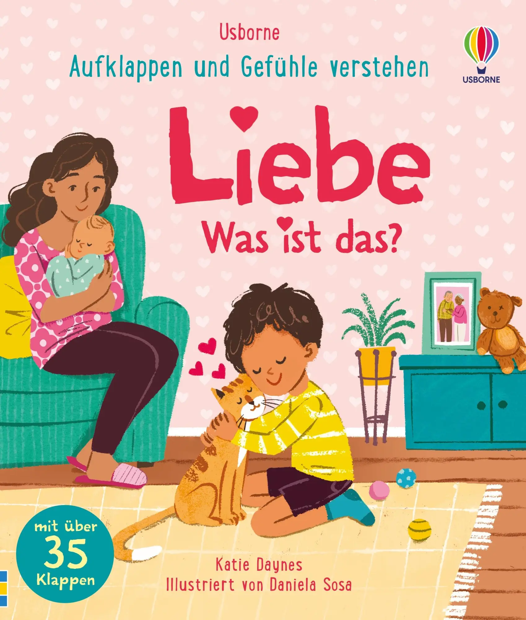 Cover: 9781035704682 | Aufklappen und Gefühle verstehen: Liebe - Was ist das? | Katie Daynes