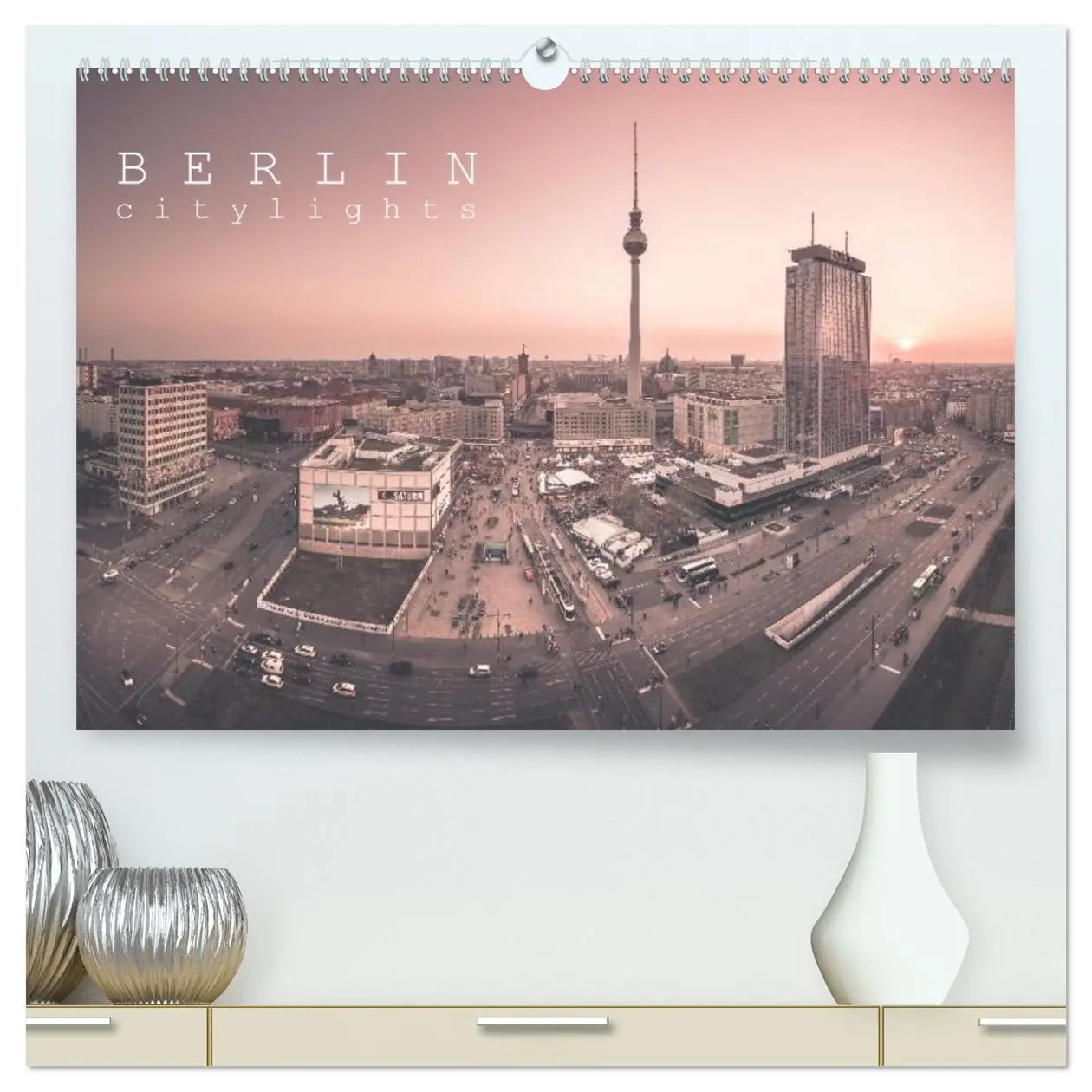Cover: 9783516054682 | Berlin Citylights (hochwertiger Premium Wandkalender 2026 DIN A2...