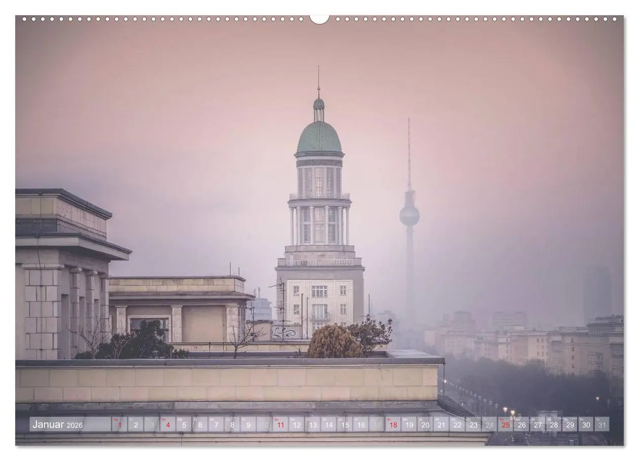 Bild: 9783516054682 | Berlin Citylights (hochwertiger Premium Wandkalender 2026 DIN A2...