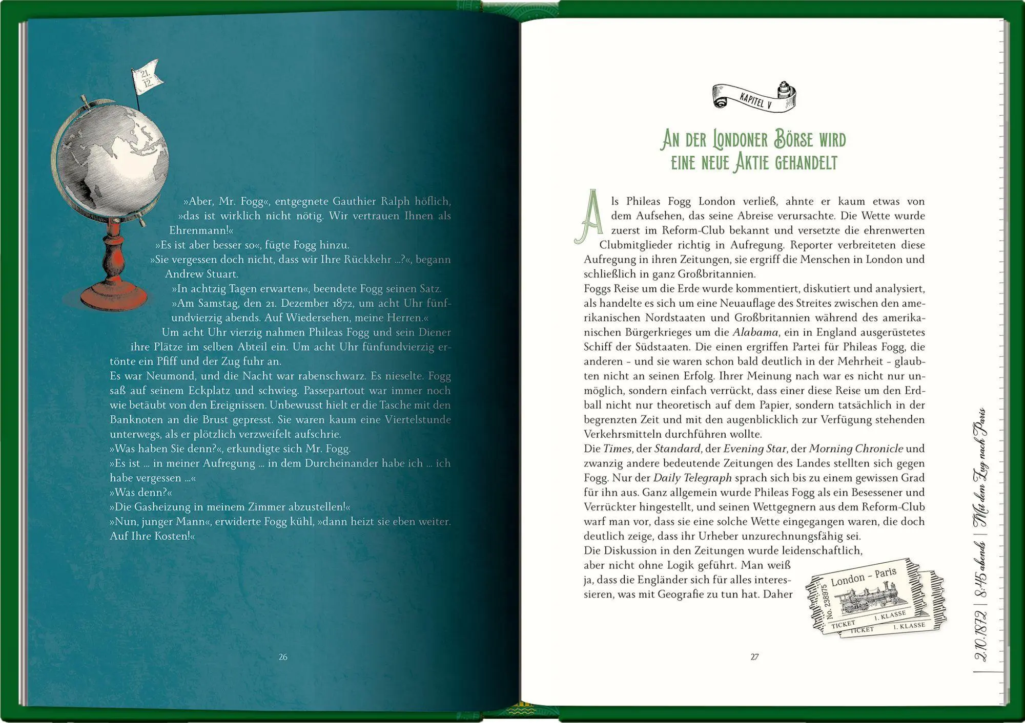 Bild: 9783649644682 | In 80 Tagen um die Welt | Jules Verne | Buch | Große Schmuckausgabe