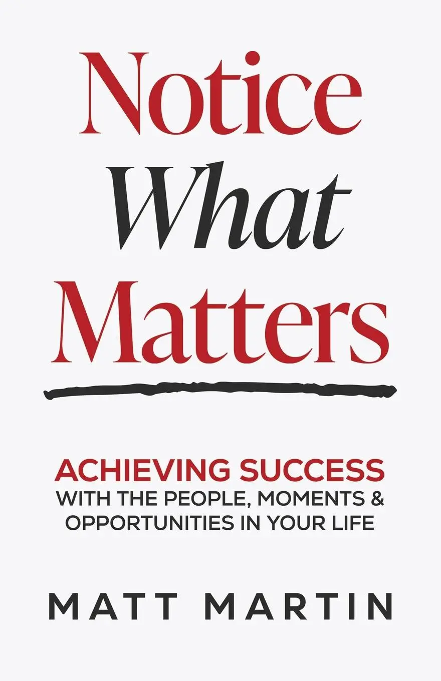 Cover: 9798889264682 | Notice What Matters | Matt Martin | Taschenbuch | Englisch | 2025