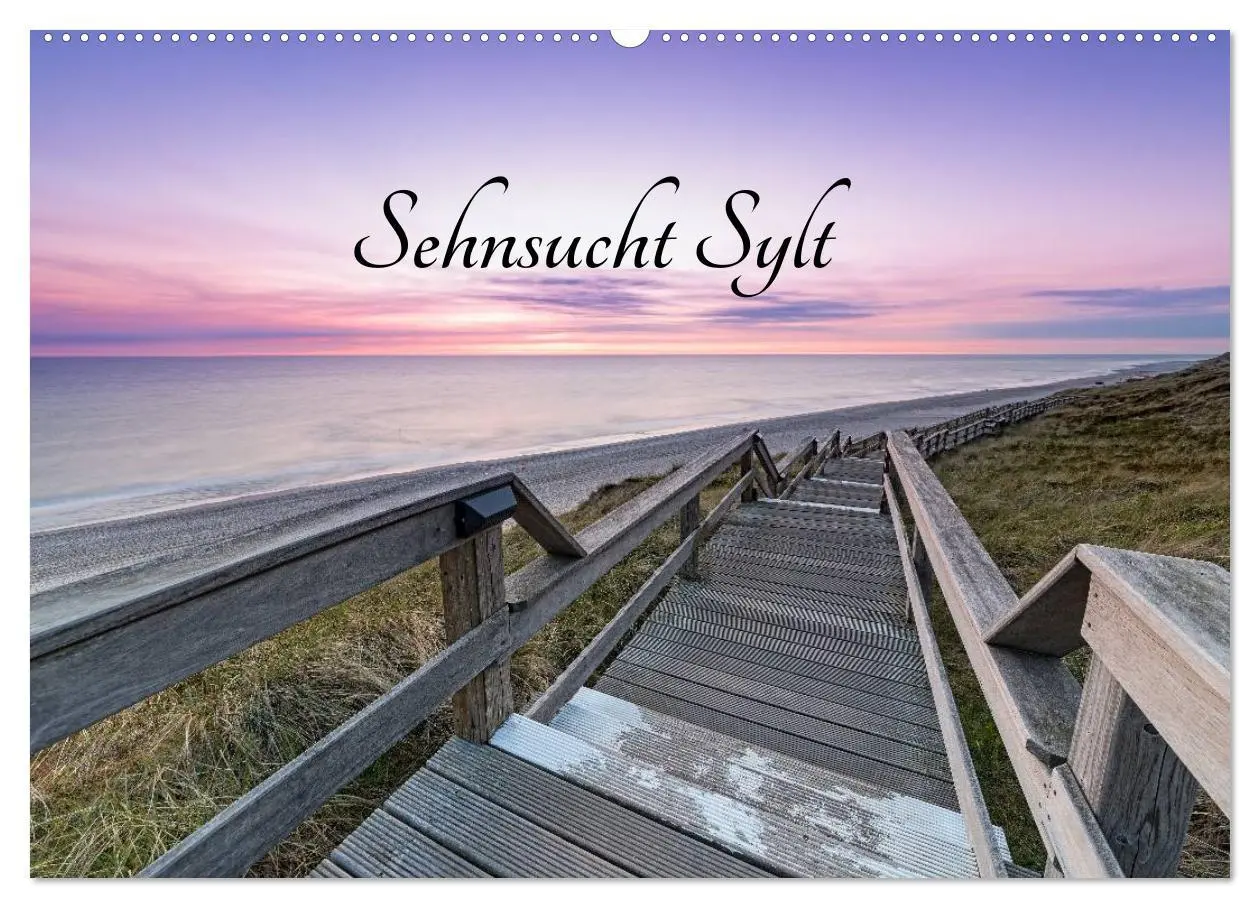 Cover: 9783516044782 | Sehnsucht Sylt (Wandkalender 2026 DIN A2 quer), CALVENDO...