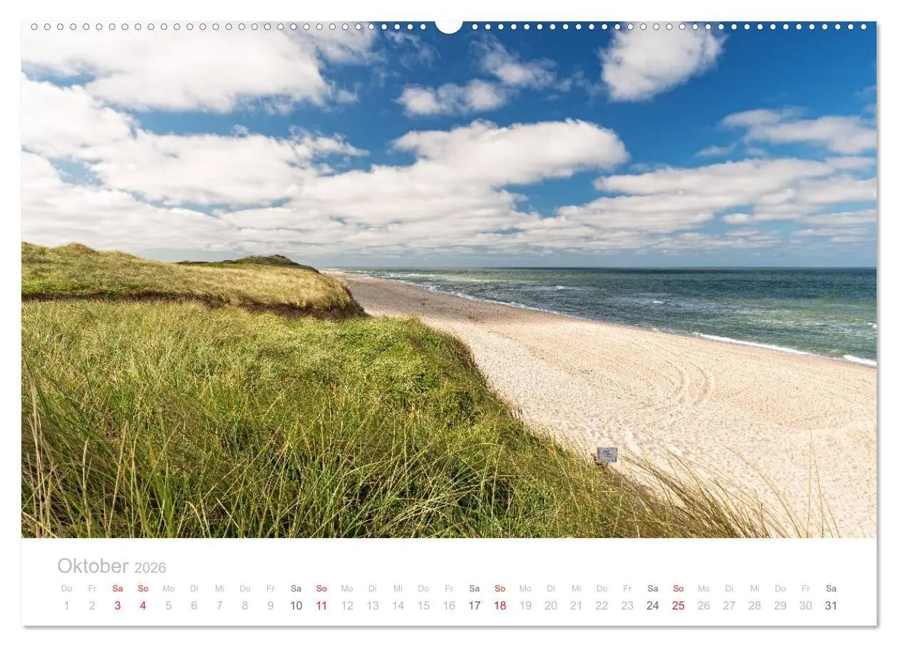 Bild: 9783516044782 | Sehnsucht Sylt (Wandkalender 2026 DIN A2 quer), CALVENDO...