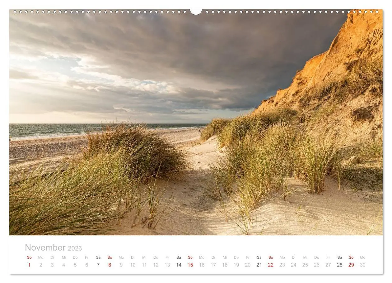 Bild: 9783516044782 | Sehnsucht Sylt (Wandkalender 2026 DIN A2 quer), CALVENDO...