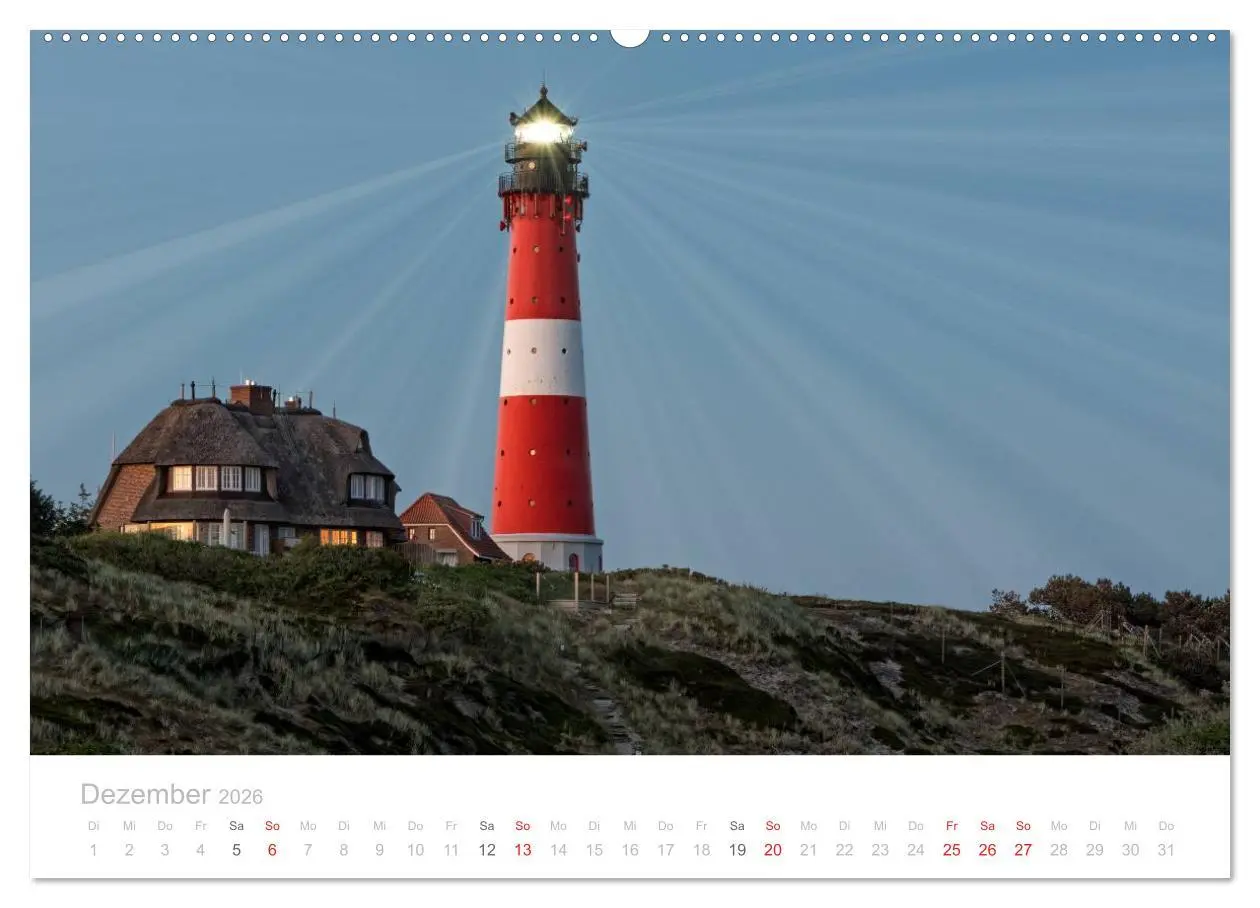 Bild: 9783516044782 | Sehnsucht Sylt (Wandkalender 2026 DIN A2 quer), CALVENDO...