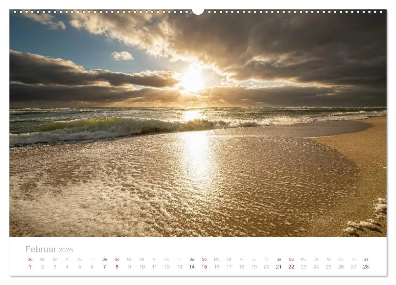 Bild: 9783516044782 | Sehnsucht Sylt (Wandkalender 2026 DIN A2 quer), CALVENDO...