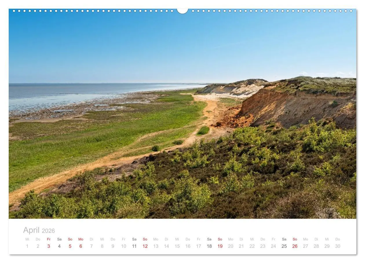 Bild: 9783516044782 | Sehnsucht Sylt (Wandkalender 2026 DIN A2 quer), CALVENDO...