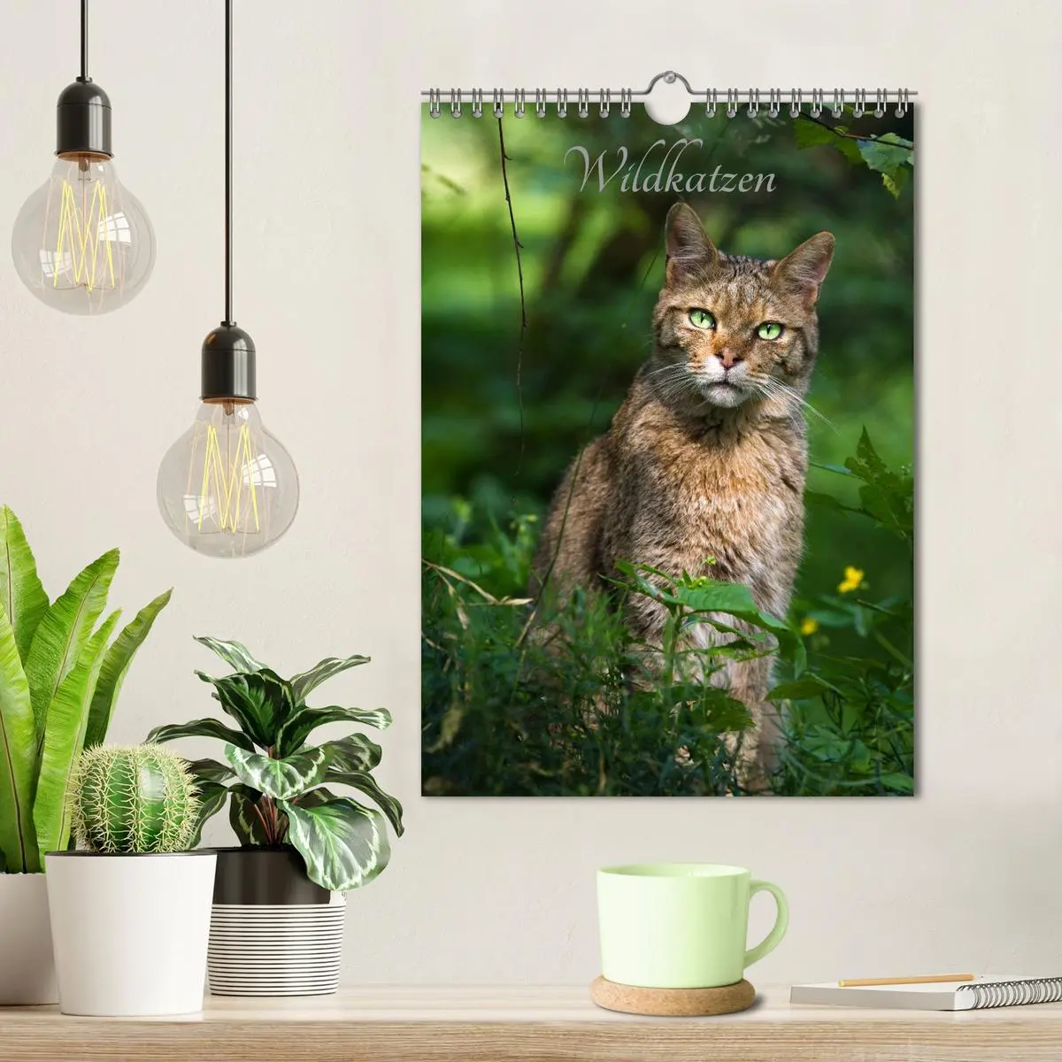 Bild: 9783516424782 | Wildkatzen - scheue Jäger (Wandkalender 2026 DIN A4 hoch), CALVENDO...