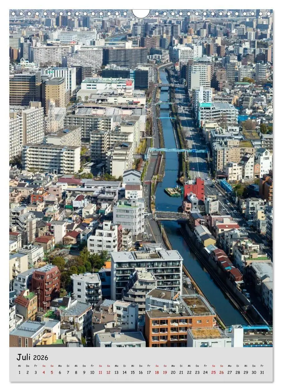 Bild: 9783516664782 | Tokio - Facetten einer Weltstadt (Wandkalender 2026 DIN A3 hoch),...