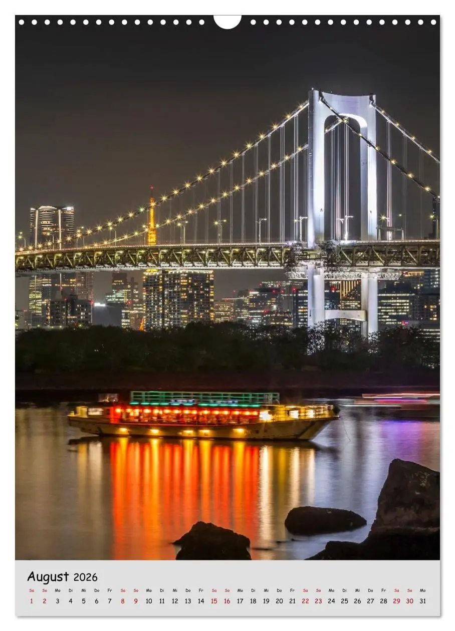 Bild: 9783516664782 | Tokio - Facetten einer Weltstadt (Wandkalender 2026 DIN A3 hoch),...