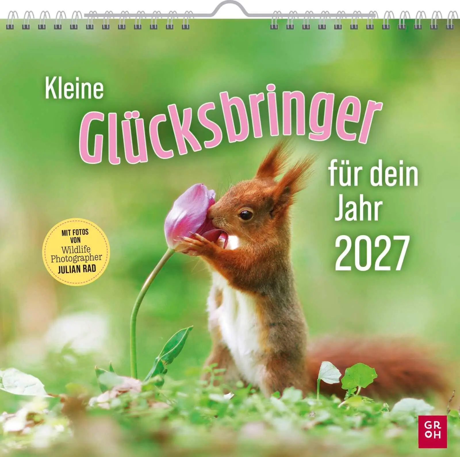 Cover: 4036442014882 | Wandkalender 2027: Kleine Glücksbringer für dein Jahr | Julian Rad