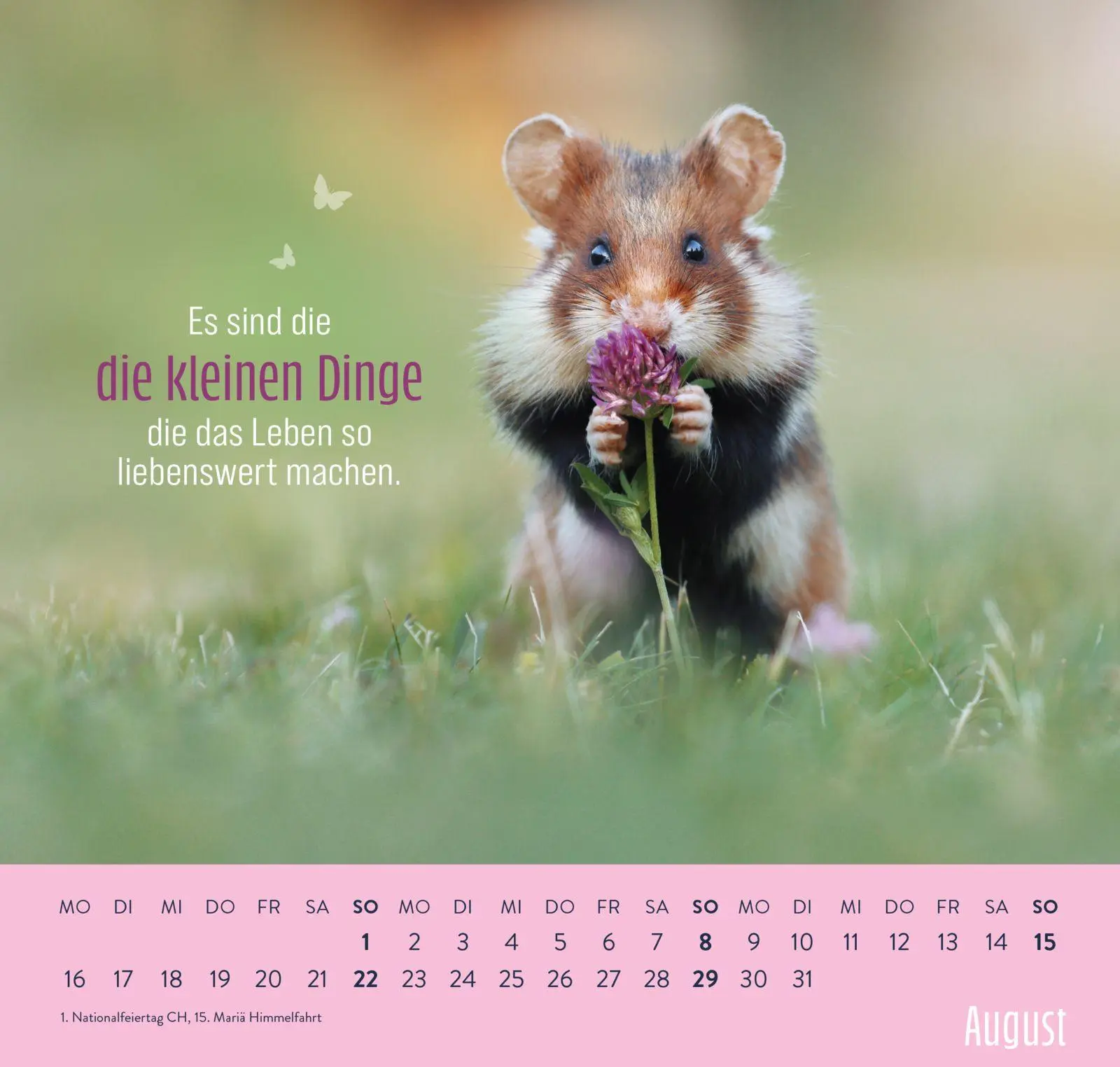 Bild: 4036442014882 | Wandkalender 2027: Kleine Glücksbringer für dein Jahr | Julian Rad