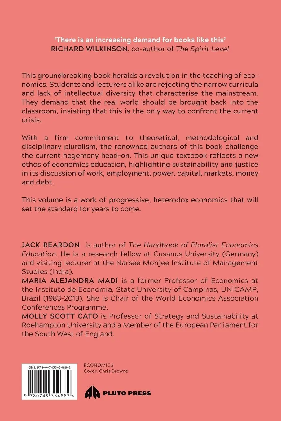 Rückseite: 9780745334882 | Introducing a New Economics | Pluralist, Sustainable and Progressive