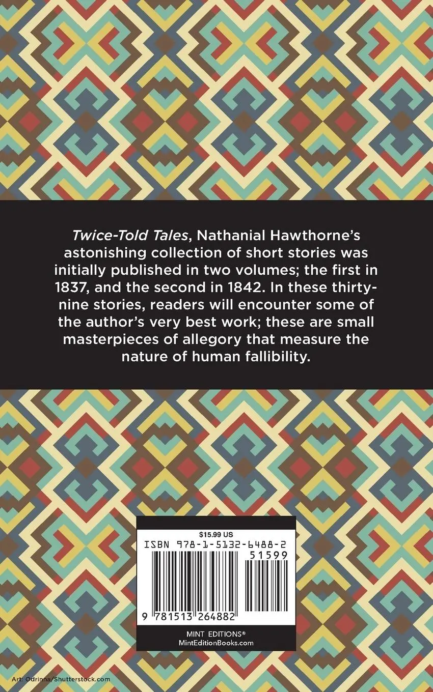 Rückseite: 9781513264882 | Twice Told Tales | Nathaniel Hawthorne | Taschenbuch | Englisch | 2020
