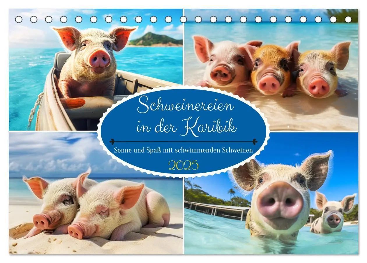 Cover: 9783383834882 | Schweinereien in der Karibik. Sonne und Spaß mit schwimmenden...