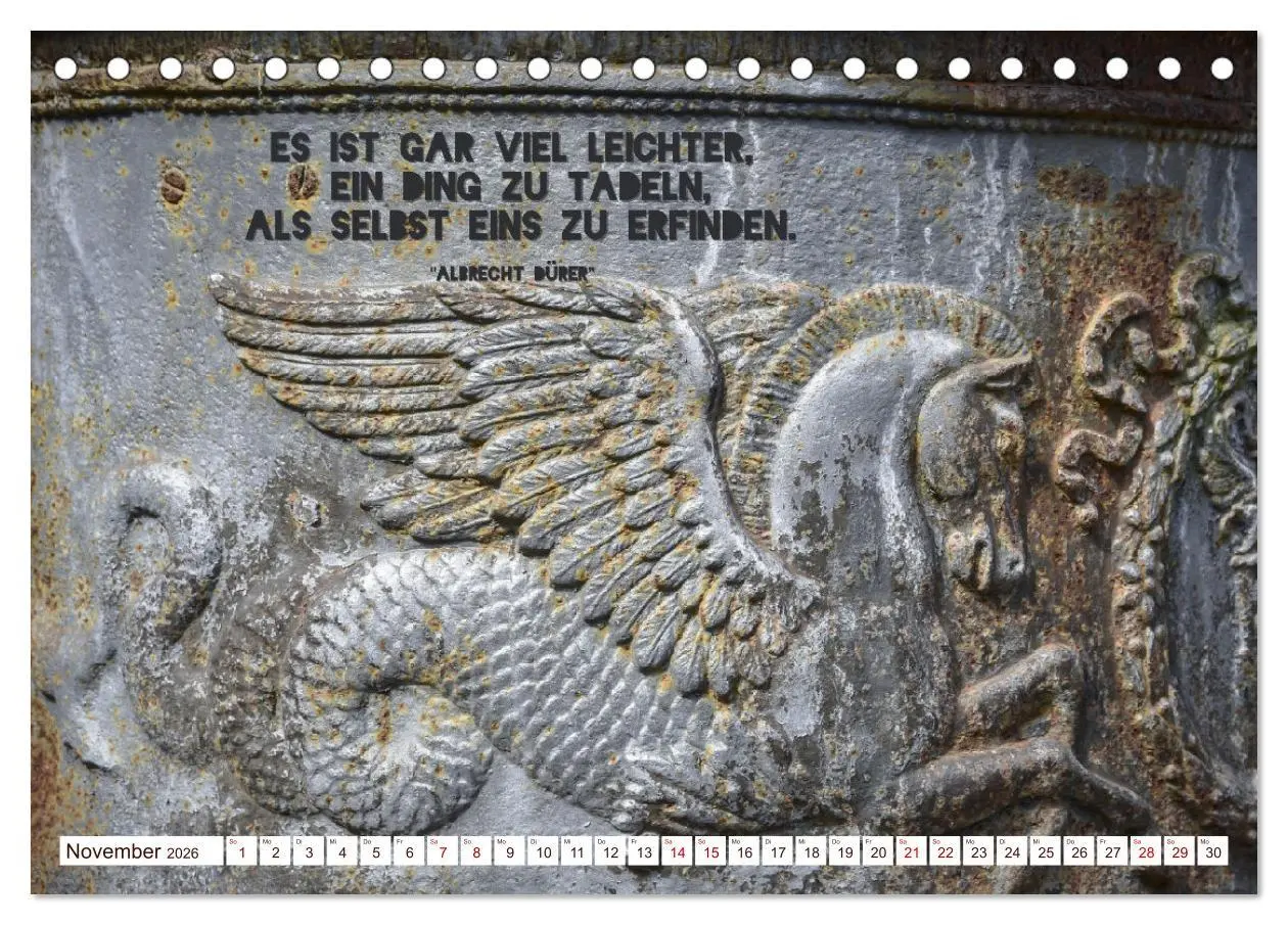 Bild: 9783457564882 | Nürnberg mit Zitaten von Albrecht Dürer (Tischkalender 2026 DIN A5...