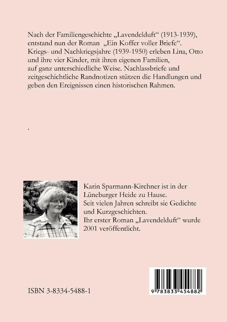 Rückseite: 9783833454882 | Ein Koffer voller Briefe | Eine schicksalhafte Familiengeschichte