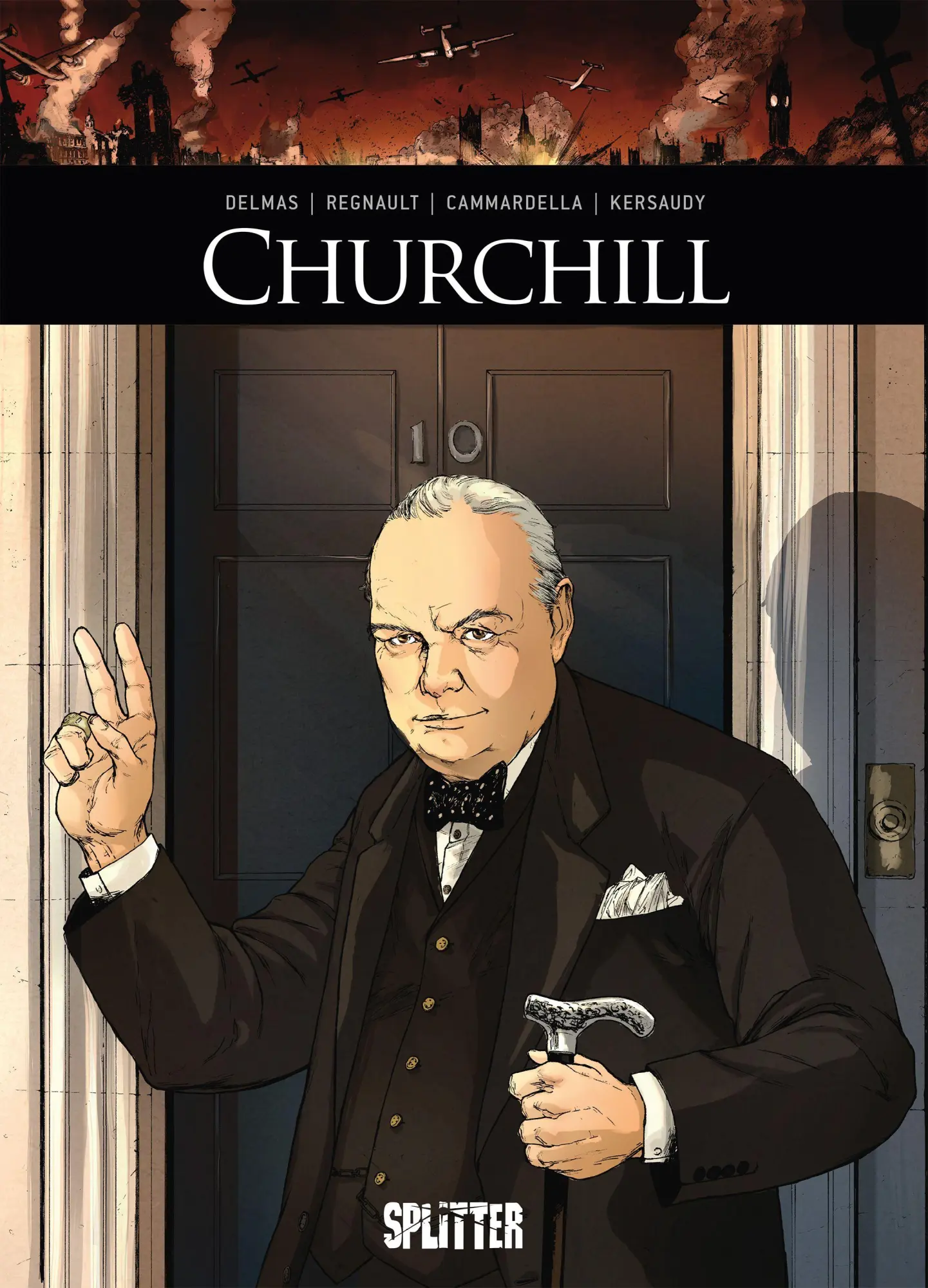 Cover: 9783987214882 | Churchill | (Graphic Novel) | Vincent Delmas (u. a.) | Buch | 112 S.