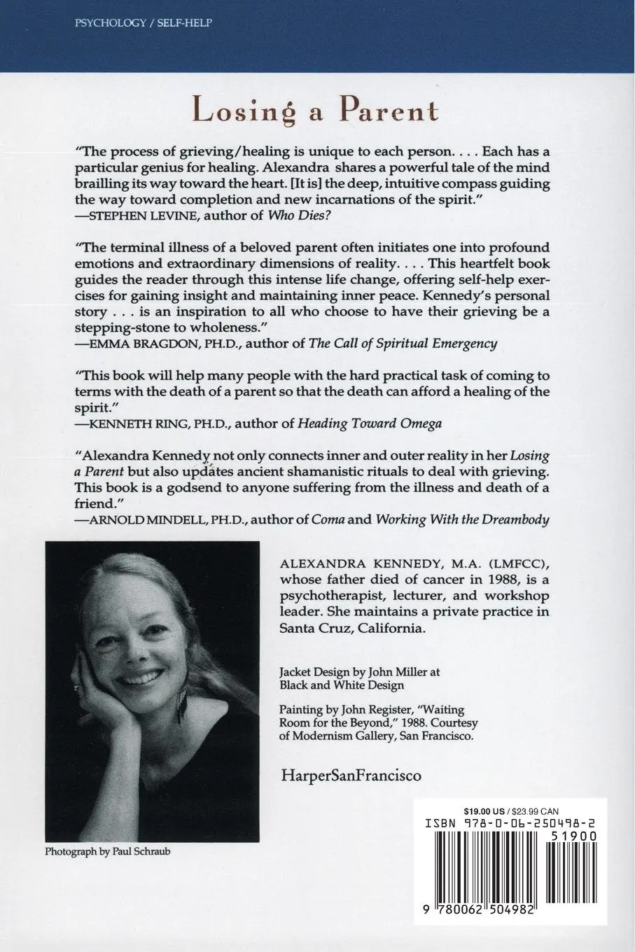 Rückseite: 9780062504982 | Losing a Parent | Passage to a New Way of Living | Alexandra Kennedy
