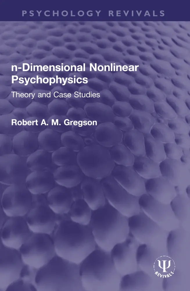 Cover: 9780367764982 | n-Dimensional Nonlinear Psychophysics | Theory and Case Studies | Buch