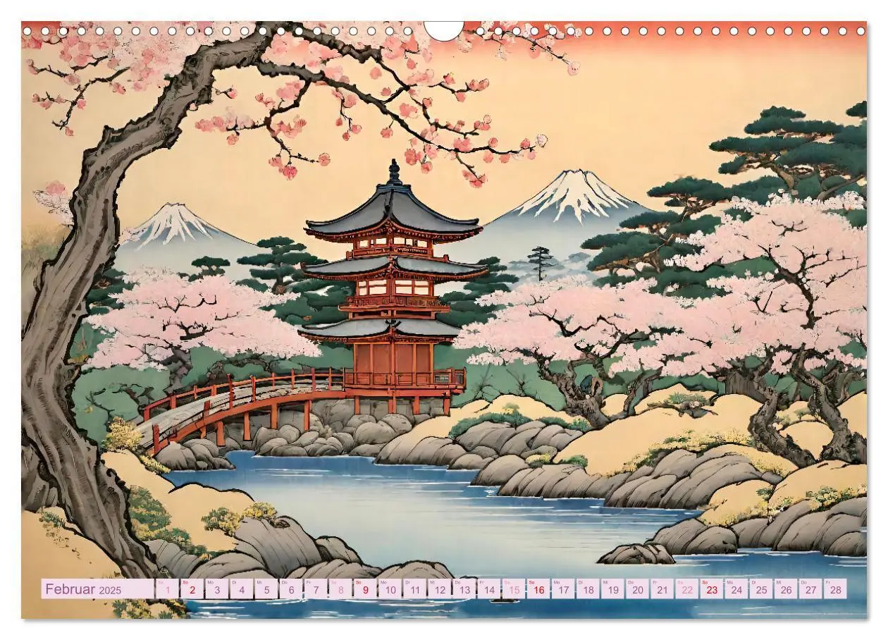 Bild: 9783383824982 | Hanami in Japan (Wandkalender 2025 DIN A3 quer), CALVENDO...