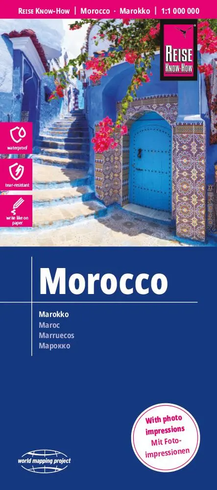 Cover: 9783831774982 | Reise Know-How Landkarte Marokko / Marocco (1:1.000.000) | 2 S. | 2025