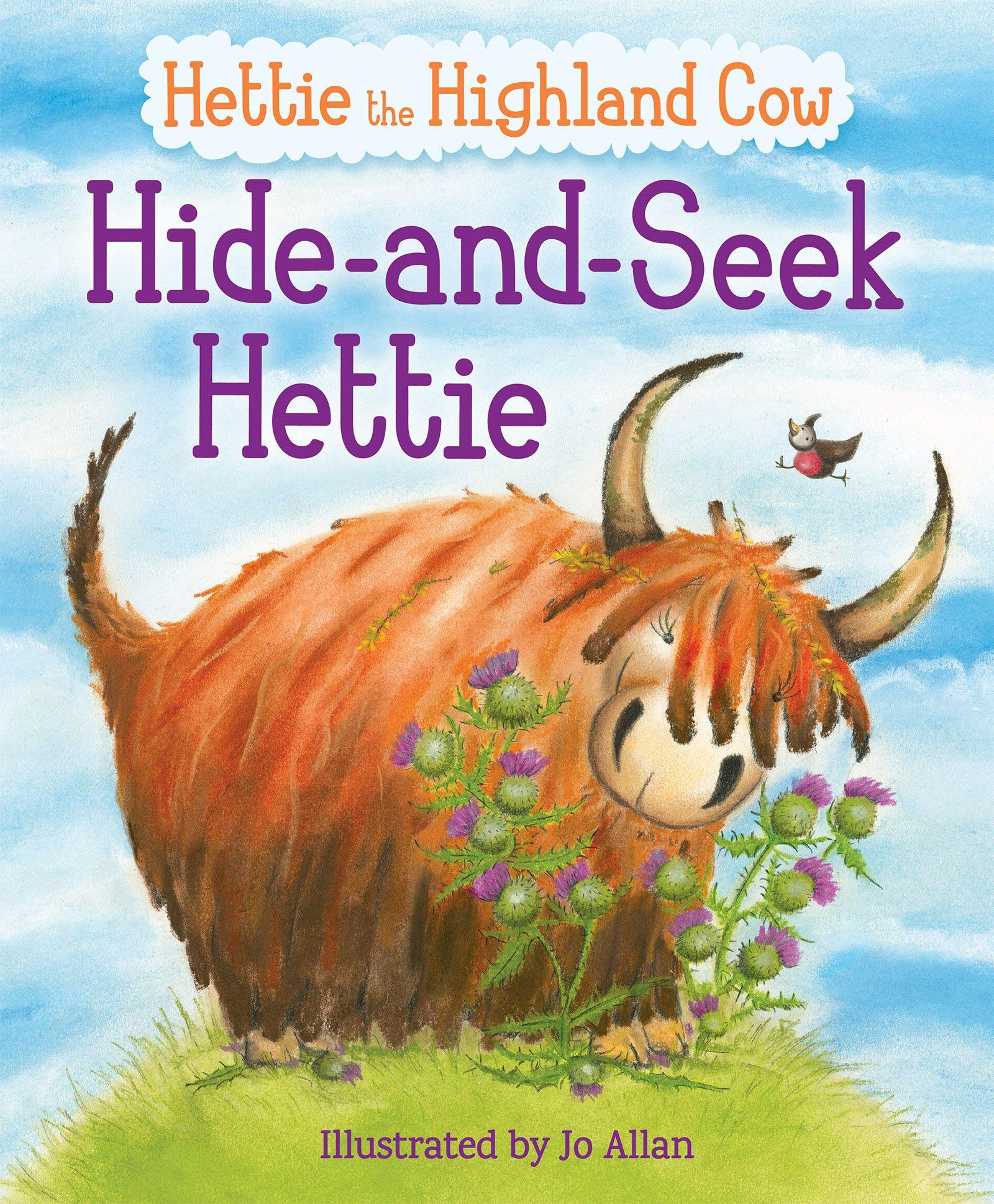 Cover: 9781782505082 | Hide-And-Seek Hettie | The Highland Cow Who Can't Hide! | Jo Allan