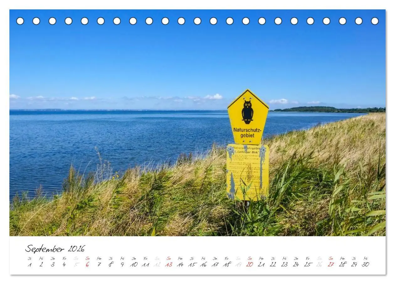 Bild: 9783516085082 | Geltinger Birk (Tischkalender 2026 DIN A5 quer), CALVENDO...